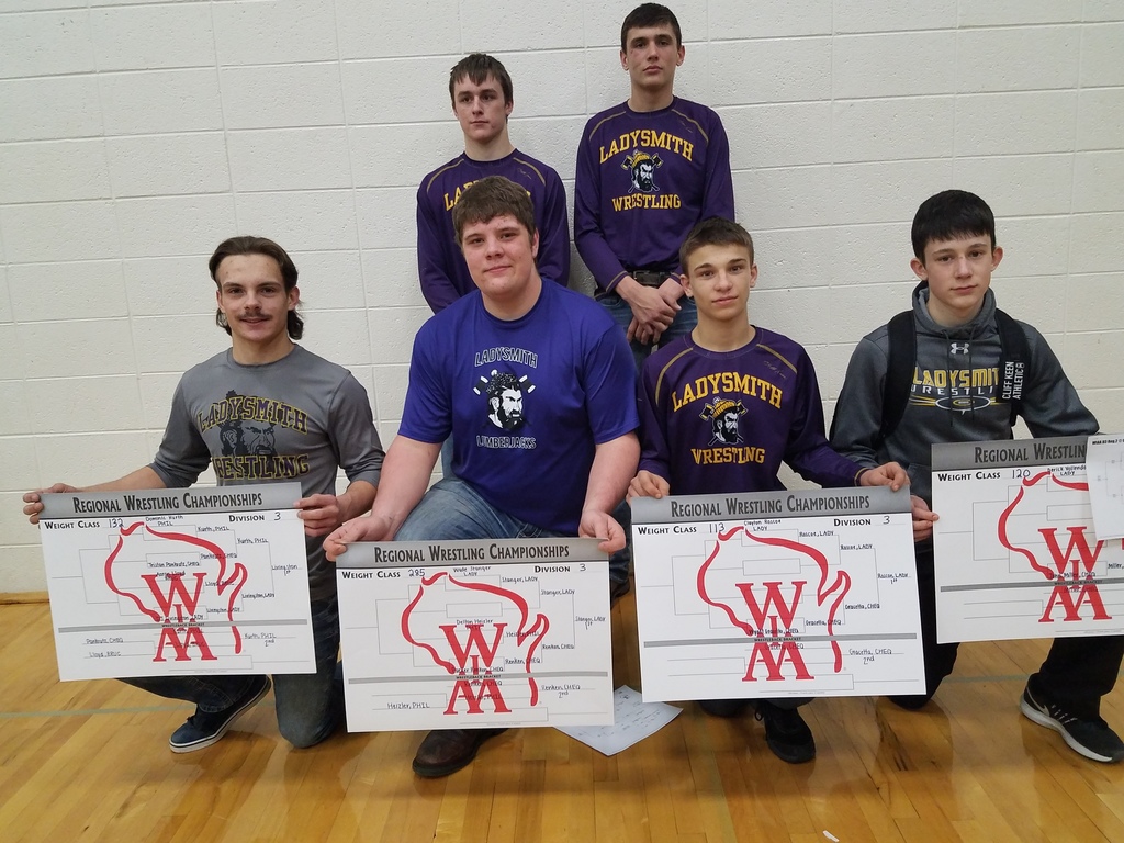 Wrestlers Advancing to Sectionals 